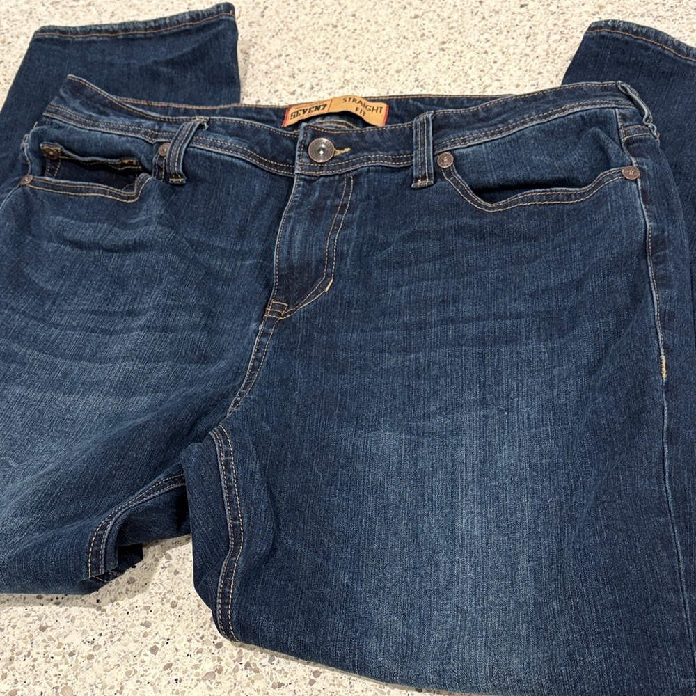 Seven7 Vintage Indigo Denim Jeans
